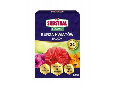 SUBSTRAL Osmocote 2w1 Burza Kwiatów