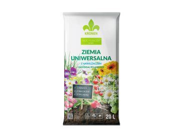 KRONEN®Ziemia uniwersalna z nawilżaczem i ECOFIBREX®